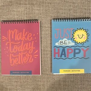 NWT FabFitFun Puzzle & Activity Books (Set of 2)